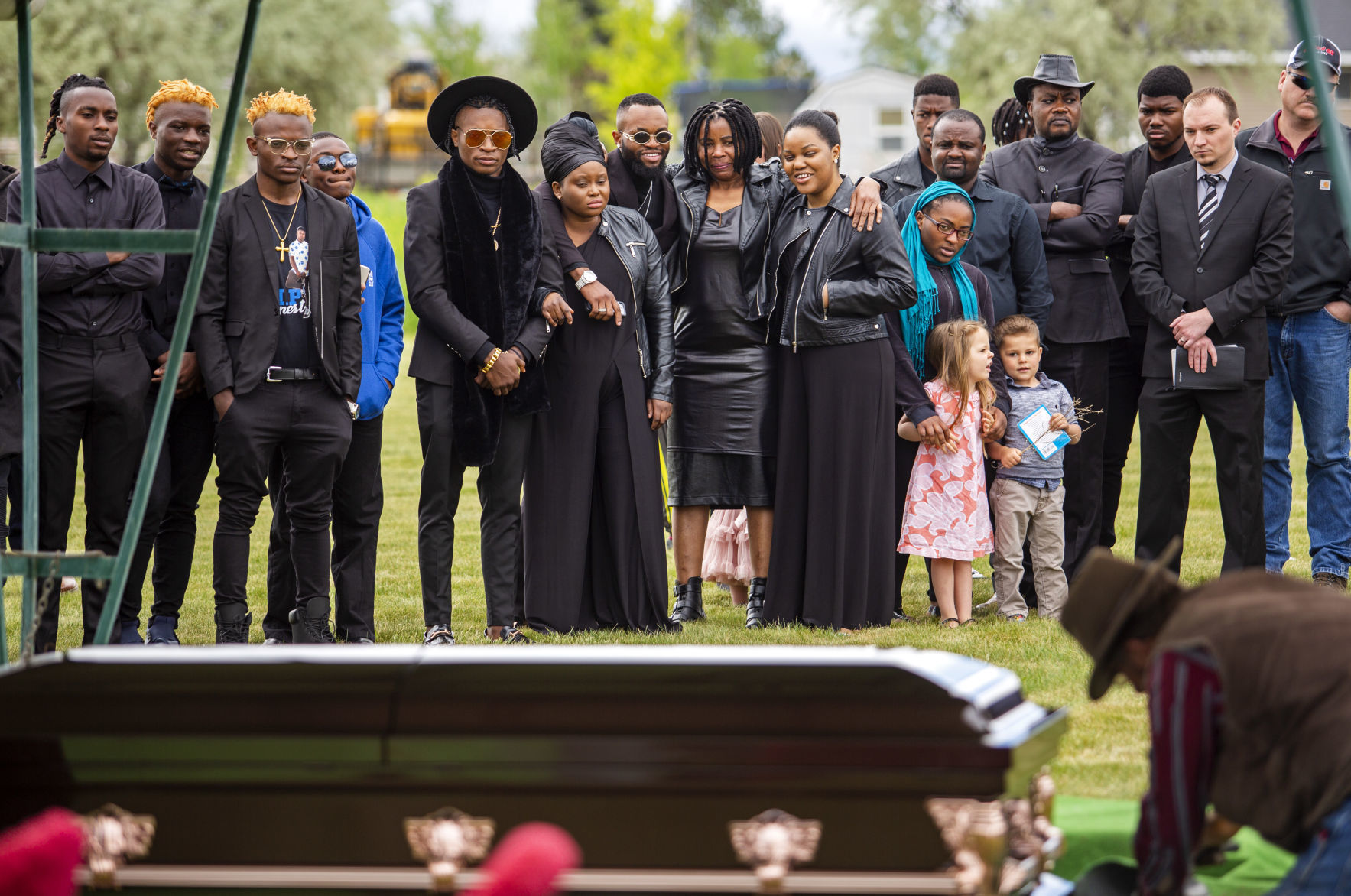 Preaching at a funeral